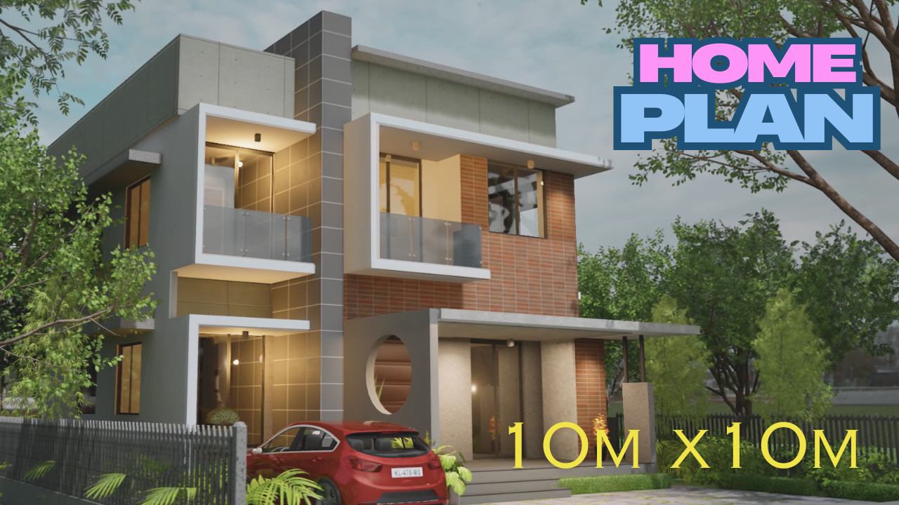 Small Budget Contemporary home | Kerala Home design | 1400 Sqft 🏠 | 3BHK